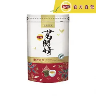 【立頓】茗閒情台灣茶茶包共9袋(凍頂烏龍/活綠茶/玄米綠茶/蜜香紅茶/東方美人)