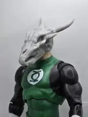 3d Print RED LIGHT VILLIAN SKALLOX HEAD 7" Diamond Select DC Multiverse