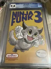 Ninja Funk #3 Mario Bros. 3 Homage Trade CGC 9.8