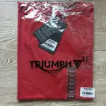 TRIUMPH 凱旋重機原廠 T 恤 SIZE M