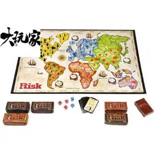 【大玩家】英文版 桌遊 RISK boardgame大戰役 戰國風雲戰爭類棋盤遊戲