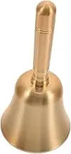 DOITOOL Hand Bell Christmas Hand Bell for Service School Reception Desks and Festive Decoration Compact for Easy Use Delightful Jingle for Holiday Atmosphere