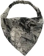 [HAMKVBPR] Hair Bandana Summer Triangle Scarf Women's Versatile Wrap Headband Elastic Hair Band for Girls Women
