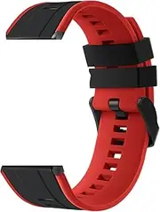 XMUXI Replacement 22mm Watch Straps Compatible with Huawei GT5/GT4/GT3/GT2 46mm Samsung Galaxy Watch 3 45mm/Gear S3 Frontier Silicone Sport Watch Strap for Amazfit(WatchNOT included)