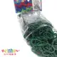 【BabyTiger虎兒寶】Rainbow Loom 彩虹編織器 彩虹圈圈 600條 補充包 - 墨綠色