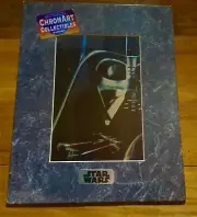 STAR WARS ChromArt Darth Vader A New Hope 1995 Collectible Mint COA SEALED
