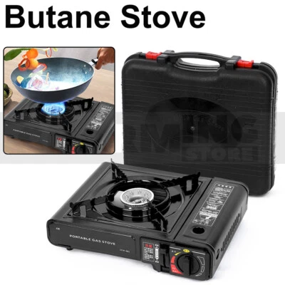 Portable Single Butane Stove camping bbq portable gas stove NEW