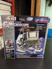 4-in-1 Petit 100x/200x/450x Power E.Microscope w/Metal Stand