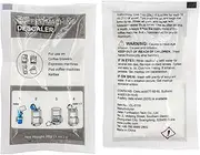 Coffee Machine Descaler Powder, 28g Regular Espresso Cleaning Powder with Effective Formula Eliminates Coffee Residue, Perfect Descaling Brews Compatible with Breville Delonghi Jura Miele (1)