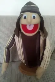 Economy Biblical Boy or Man Puppet 18" tall -Ministry, Christian Education