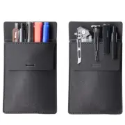 Pocket Protector, Leather Pen Pouch Holder Organizer, for Shirts Lab Coats, H...