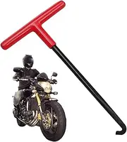 T Handle Hook – Brake lin Tool, Coiled Tension Grabber, Lightweight Exhaust Puller | Rugged Compact Lever Arm Design, Precision Spring Attachment Support for Motorcycle Tuning, Trampoline Assembly