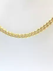 Men's Women's 14k Gold Plated 5mm 30" Long Miami Cuban Link Chain