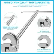 Ergonomic Plumbing Tool Spanner for Quick and Easy and Drain Adjustments