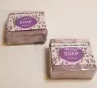 Lavender Mint Goat Milk 4 oz Soap, 2 pc Handmade