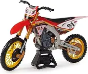 Supercross, Authentic Ken Roczen 1:10 Scale Collector Die-Cast Toy Motorcycle Replica with Race Stand, for Collectors and Kids Age 5 and Up