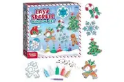 Creativity for Kids Holiday Easy Sparkle Window Art Craft Kit: Create 7 Window Art Designs, Holiday Crafts, Christmas Crafts for Kids Ages 6-8+, Christmas Activities for Kids