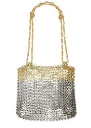 Rabanne Iconic 1969 Skyline Disc Shoulder bag - Silver ONE SIZE