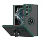 Ring Hard Case For Samsung S10 e S20 S21 FE S22 S23 S24 Note 10 20 Stand Cover