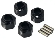 NEW NHX RC Aluminum Wheel Hex Adaptor 7x5mm (6mm) for TRX-4M 1/18th Crawler Blac
