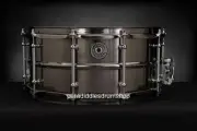 TAYE METALWORKS 14X6.5 BRUSHED BLACK NICKEL BRASS SNARE -BBS1465