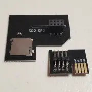 Nintendo GameCube SD2SP2 MicroSD Adapter Serial Port XENO GC LOADER. USA SHIPPIN