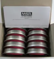 10-PACK MSA 815177 LOW RIDER HIGH EFFICIENCY P100 RESPIRATOR FILTER CARTRIDGES