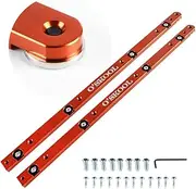O'SKOOL Miter Slot Runner Slider Bars for Table Saw Miter Bar, Crosscut Sled, 17 inch (430mm),2 Pack