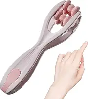 Hand Massager Roller – Silicone, ABS Ergonomic Finger Massage Tool | Back Massager Compact Design | Portable Hand Massager For Relaxation, Stress Relief & Muscle Recovery