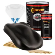 HOT ROD FLATZ Black Sparkle Metallic Gallon Kit URETHANE Flat Auto Car Paint Kit