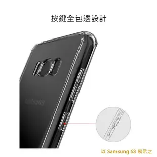 【Aguchi】Samsung Galaxy A8 2018 高質感雙料材質 TPU軟邊框+PC硬背板 全覆式手機殼/保護套