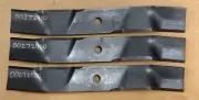 Qty 3 - Genuine OEM Ariens Gravely PN 00272900 MULCH BLADES NEW
