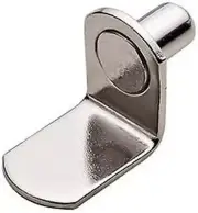Shelf Support, Bracket-Style, Nickel, 1/4" (50) (Nickel)