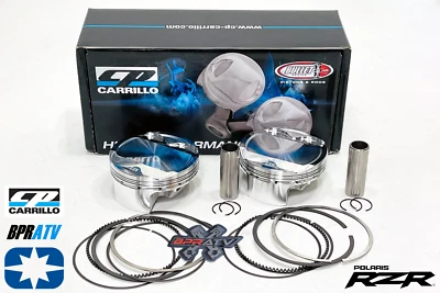 Polaris RZR XP Turbo XP 4 925 93mm Cylinder CP Carrillo Pistons Set Rebuild Kit