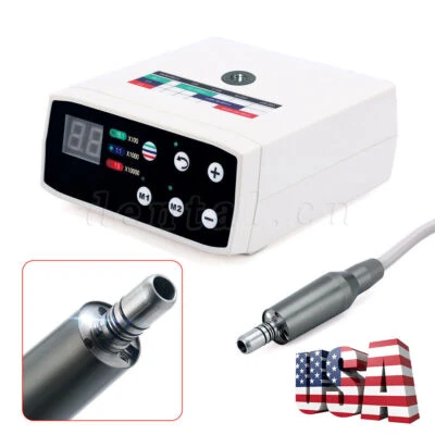 Dental Lab Brushless LED Electric Micro Motor 1:1/1:5/16:1 3 Modes E type