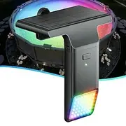 Solar Pool Lights for Pool, 10-Color 4-Mode Light Sensing LED, Underwater Lighting with Timer Off, Submersible Lights with Remote, Waterproof Design, 1 Pack