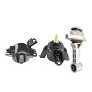 Musashinok Full Engine Mount Kit for Kia Rio UB 1.4L 1.6L G4FA G4FD 11-17 Manual