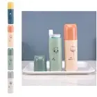 Toothbrush Cup Convenient Space-saving Cartoon Pattern Toothbrush Toothpaste