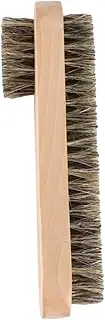 GALPADA 1Pc Double Sided Shoe Cleaning Brush Soft Bristle Wooden Brush for Shoe Care Durable Multifunctional Polishing Tool for Boots and Sneakers