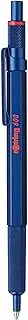 rOtring 600 Ballpoint Pen | Medium Point | Black Ink | Blue Barrel | Refillable