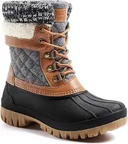 [ALEADER] Womens Winter Snow Boots | Waterproof Shell | Duck Boots