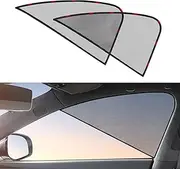 XCBYT Car Window Shades, Driver Window Sun Shade, Upgraded Magnetic Side Window Sun Shade for Front Side Windows with Block Sunlight, Glare and Heat for SUV, Truck, Safe Driving (2PS)