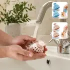 2Pcs Egg Cleaning Brush Silicone Egg Scrubber Chicken Egg Brush Cleaner QADWk