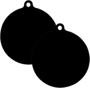 XPEX Pack of 3 Induction Hob Protective Mat, 20 cm Silicone Mat, Induction Protection Mat, Protective Mat for Induction Hob, Protective Mat Induction Hob