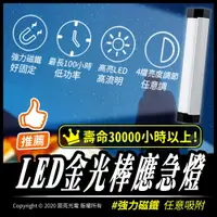 在飛比找樂天市場購物網優惠-LED金光棒應急燈帶磁鐵/手電筒/充電式燈管 攝影補光