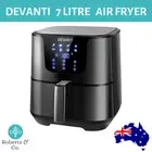 Air Fryer Instant Pot Air Fryer 7L Black Devanti Air Fryer Small Oven