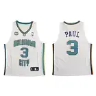 Oklahoma City OKC Hornets Chris Paul #3 2005-07 Home White Replica Jersey