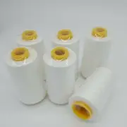 6 Spools Ivory #652 Sewing Machine Serger Thread Spools 6000 YDS/spool T27 S/2