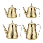 Stainless Steel Tea Kettle Gooseneck Teapot for Dinner Indoor Outdoor Home