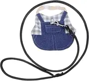 ibasenice Adjustable Bunny Harness for Small Cats and Rabbits Comfortable Vest for Outdoor Activities Durable Cute Rabbit Outfit Easy Off Design